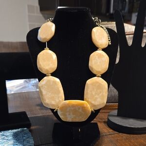 NWT Style & Co Elegant Gold Statement Necklace 8" With 3" Extender